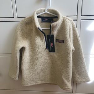 NWT Vineyard Vines Sherpa 1/2 Zip